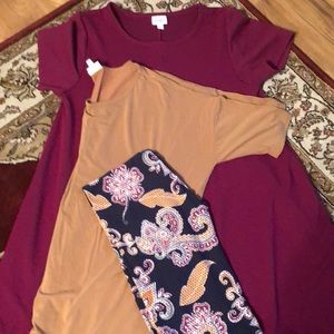 LuLaRoe Carly Irma Tc Legging Bundle